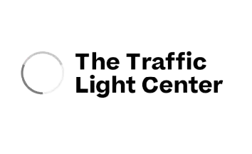 The traffic light center logo